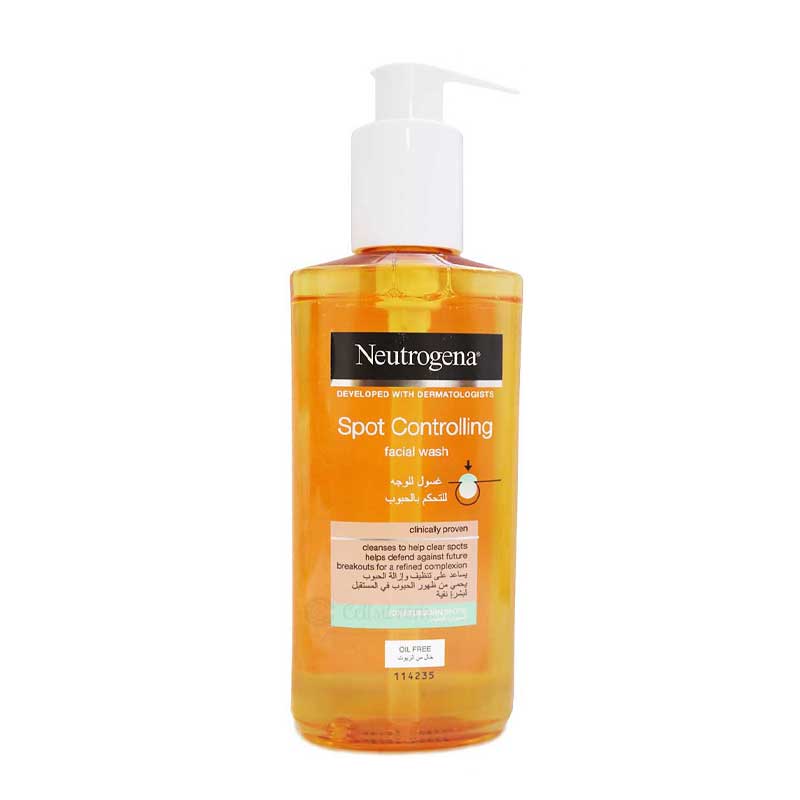 ژل شستشو صورت نوتروژینا مناسب پوست حساس حجم 200 میل