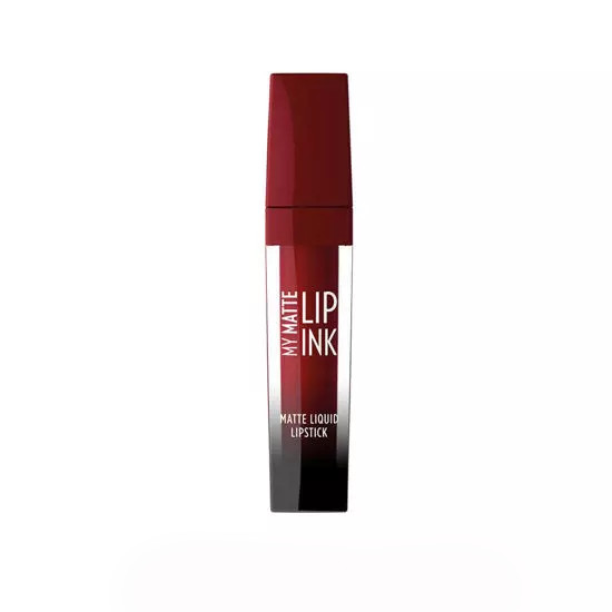 رژ لب مایع مات گلدن رز مدل Lip ink شماره 13