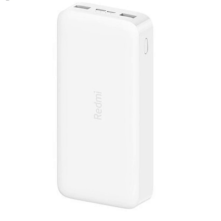 پاوربانک شیائومی مدل Redmi ظرفیت 20000 میلی آمپرساعت به همراه کابل تبدیل microUSB