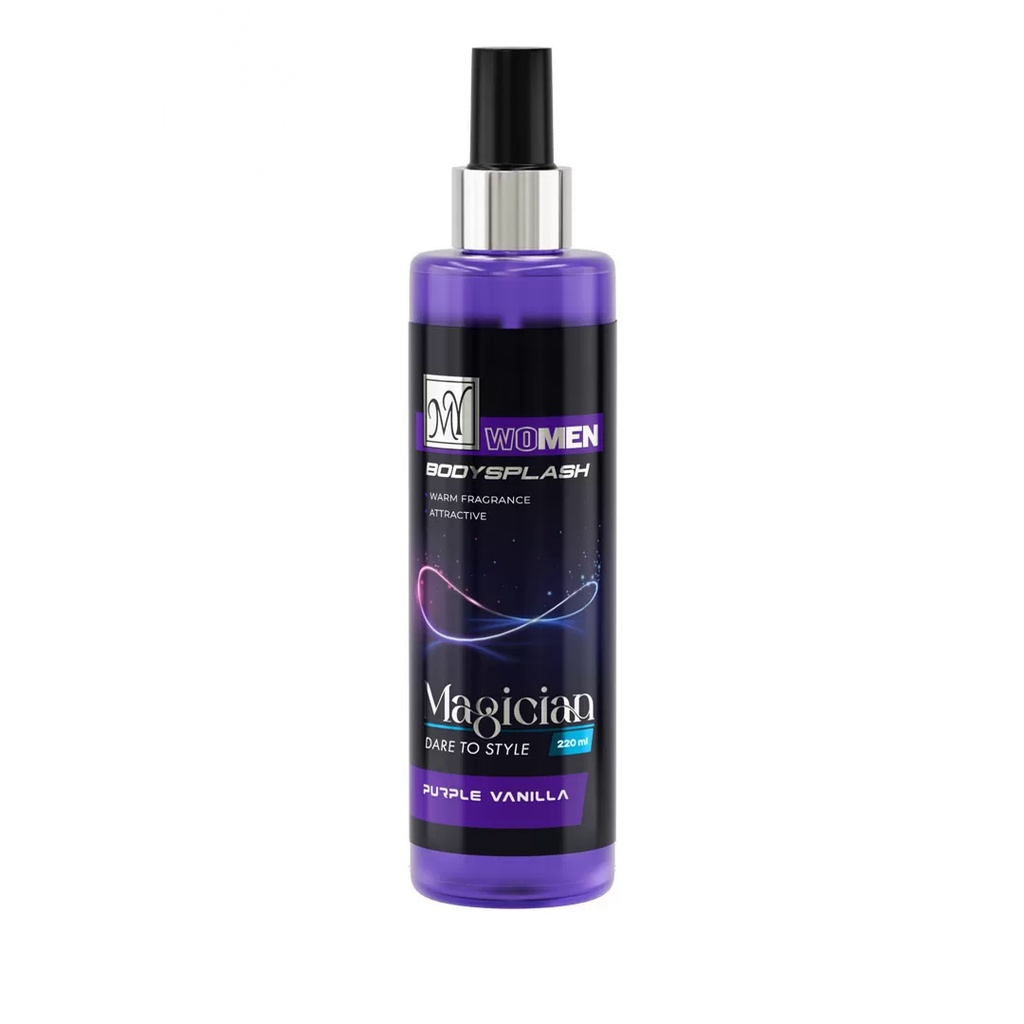 بادی اسپلش زنانه مای مدل purple vanilla حجم 220 میل