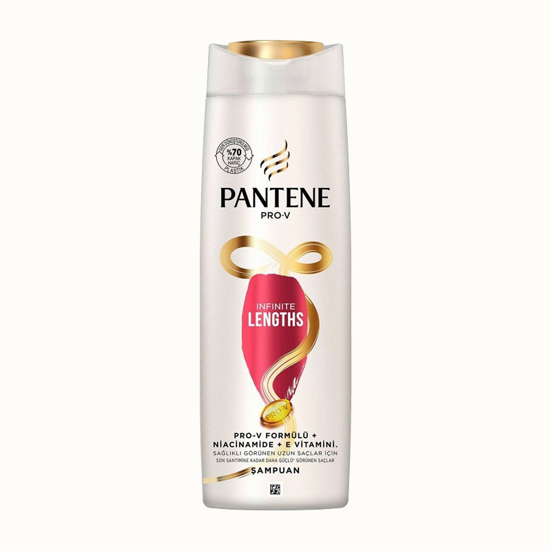 شامپو مو پنتن مدل Infinite Lengths مناسب موهای بلند و آسیب‌دیده حجم 350 میل