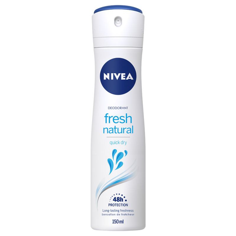 اسپری زنانه نیوآ مدل Fresh Natural حجم 150 میل