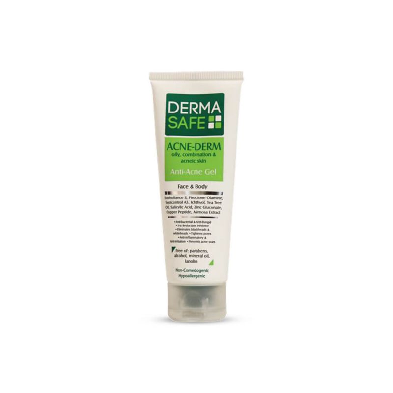 ژل ضد جوش درماسیف مدل Acne Derm حجم ۷۵ میل