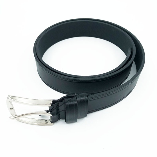 کمربند کلاسیک طرح چرم زبانه دار مدل B-02