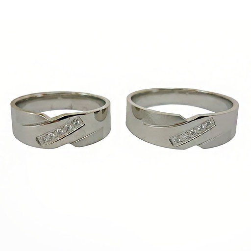حلقه ست زنانه و مردانه استیل کد r-gm-59