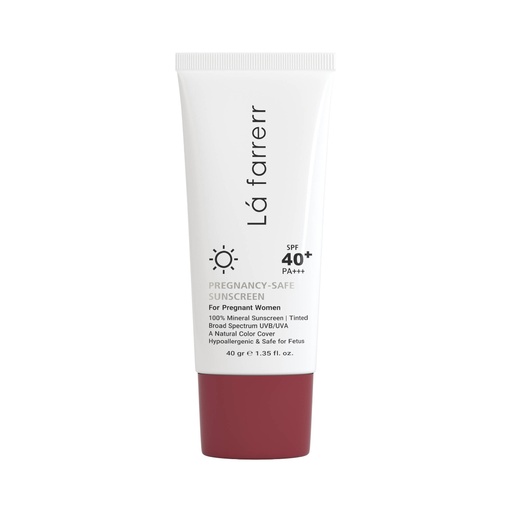 ضدآفتاب مینرال رنگی +SPF40 لافارر مخصوص خانم‌های باردار