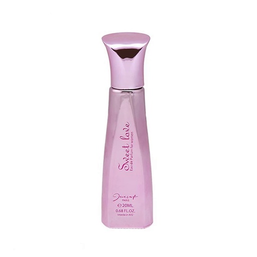 عطر جیبی زنانه ژک ساف مدل Sweet Love حجم 20 میل