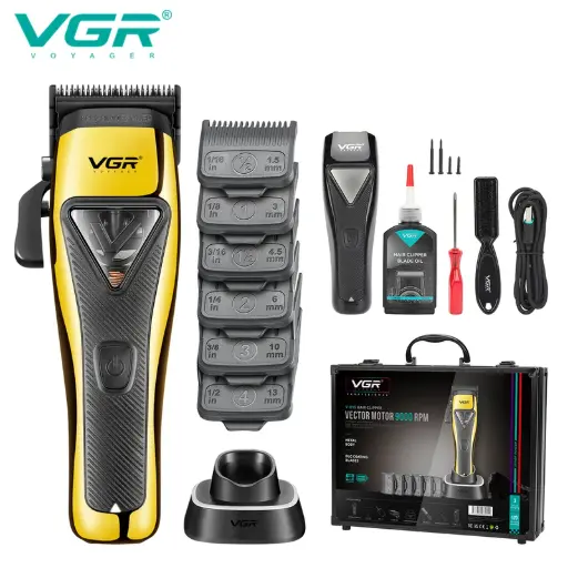 ماشین اصلاح موی وی جی ار مدل V-015 