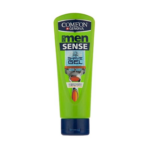 ژل اصلاح مردانه کامان مدل Sense حجم 200 میل