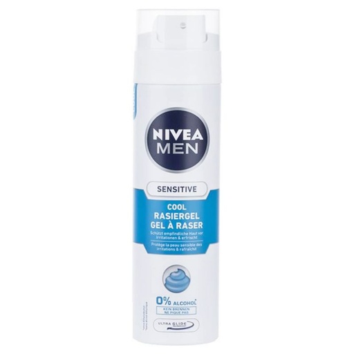 ژل اصلاح مردانه نیوا مدل Sensitive حجم 200 میل