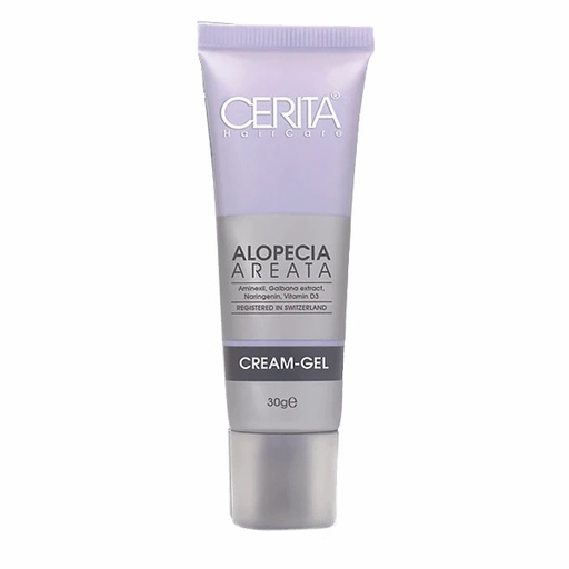 ژل کرم درمان ریزش سکه ای موی سریتا مدل Alopecia Areata وزن 30 گرم